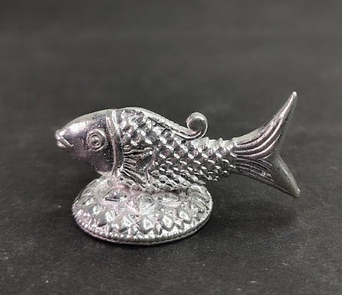 Pure Silver Fish Idol for pooja 27gm - By Mahita Collections
